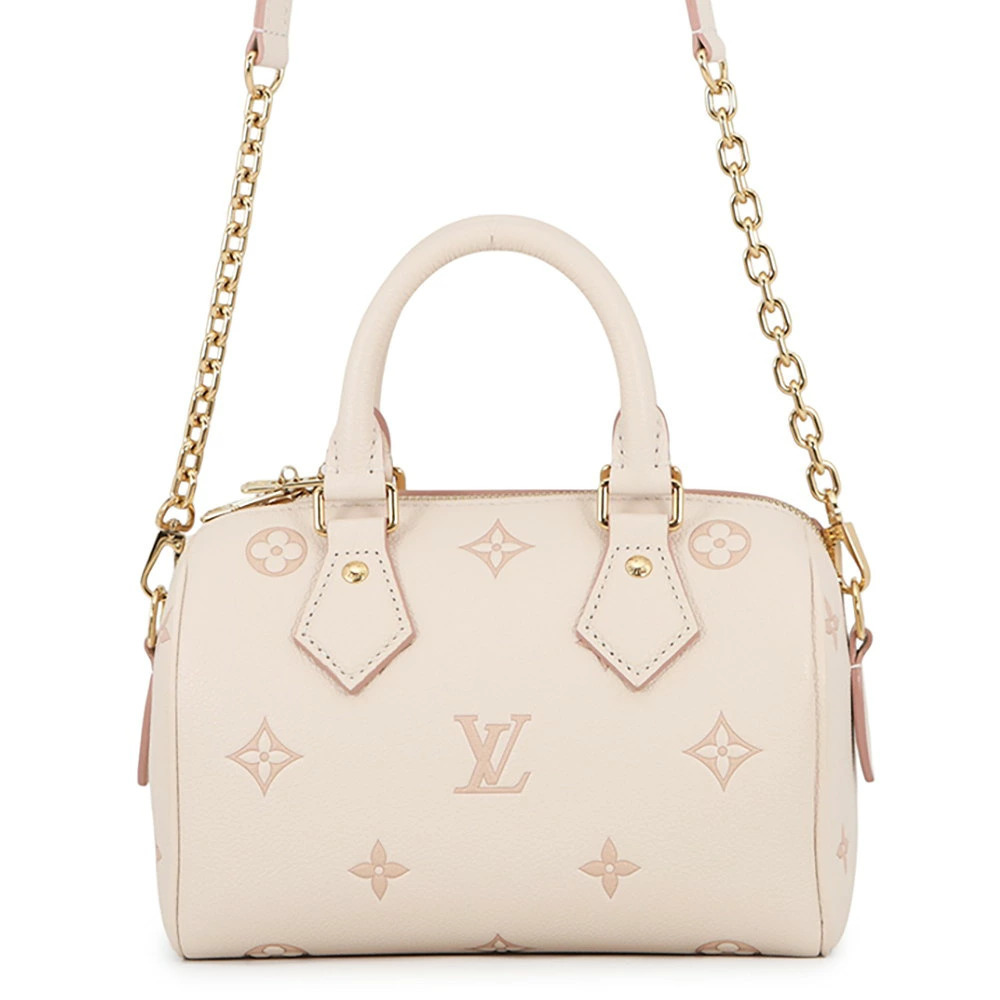 Louis Vuitton Monogram Empreinte Speedy Bandouliere Handbag Shoulder